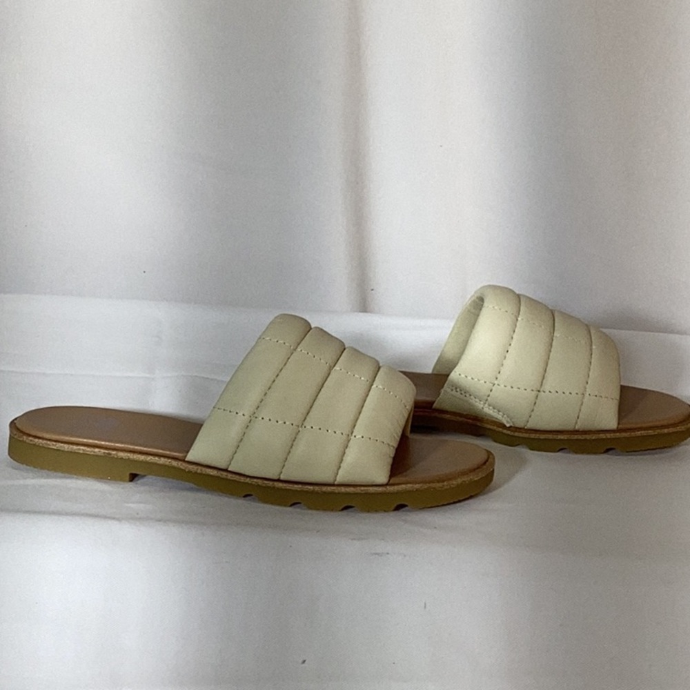 NWT SOREL Ella III Quilted Puff Slide Sandal Size 6 - Picture 6 of 9